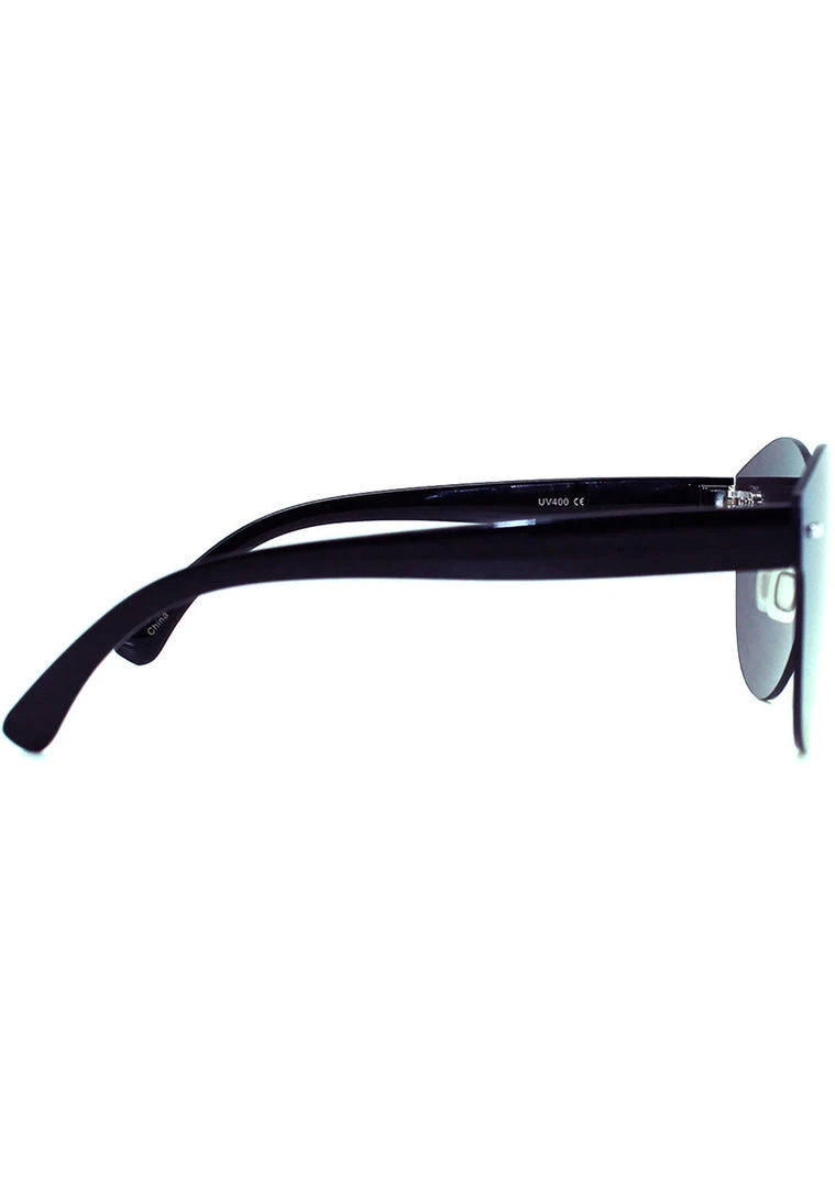 LASR Gimmie Space Reflective Sunglasses In Silver Mirror
