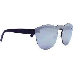LASR Gimmie Space Reflective Sunglasses In Silver Mirror