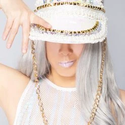 LASR Socialite Embellished Visor