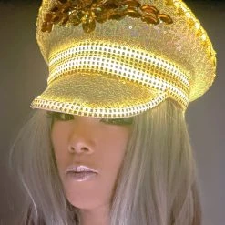 LASR New Till The Sun Drops Light Up Captain Hat