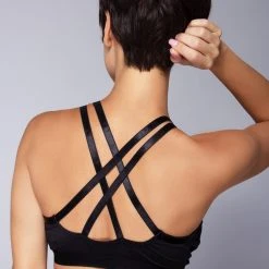 LA Style Rush Cross My Heart Bralette Women's Festival