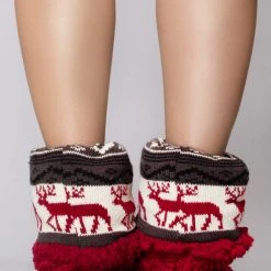 LA Style Rush Shoes Deerly Beloved Bootie Slippers