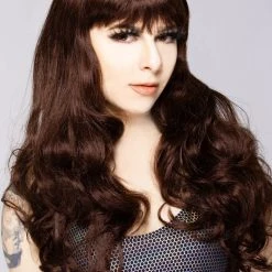 Leg Avenue Accessories Bangin' Betty Long Wavy Bang Wig
