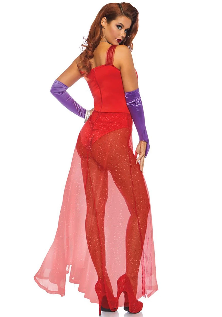 Leg Avenue Women's Festival Bombshell Babe 2PC Set