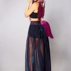 Leg Avenue Women's Festival Galaxy Unicorn 4PC Set