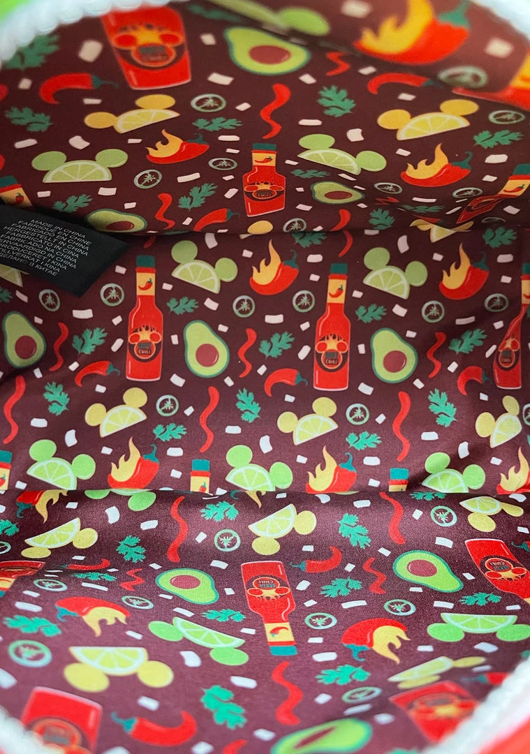 Loungefly X LASR Exclusive Disney Mickey Taco Convertible Mini Backpack New