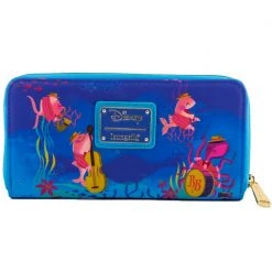 Loungefly Tea Room Cinema X Disney Bedknobs And Broomsticks Underwater Zip Around Wallet