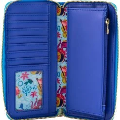 Loungefly Tea Room Cinema X Disney Bedknobs And Broomsticks Underwater Zip Around Wallet