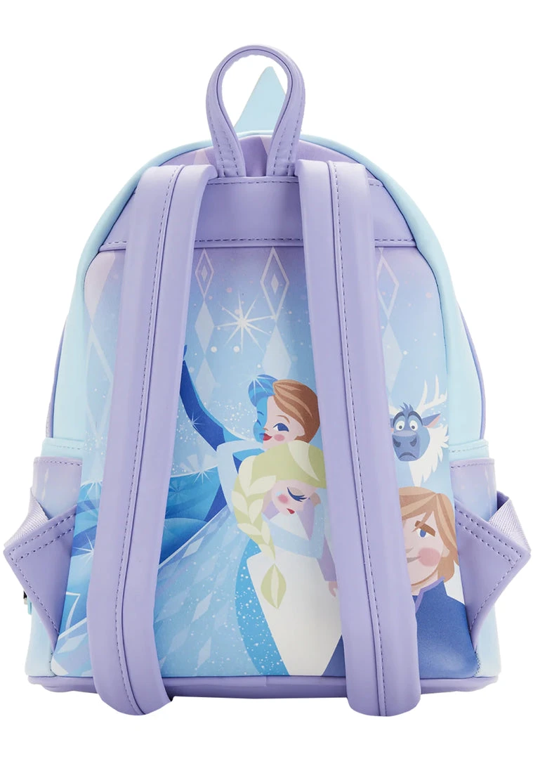 Loungefly X Disney Frozen Princess Castle Mini Backpack New