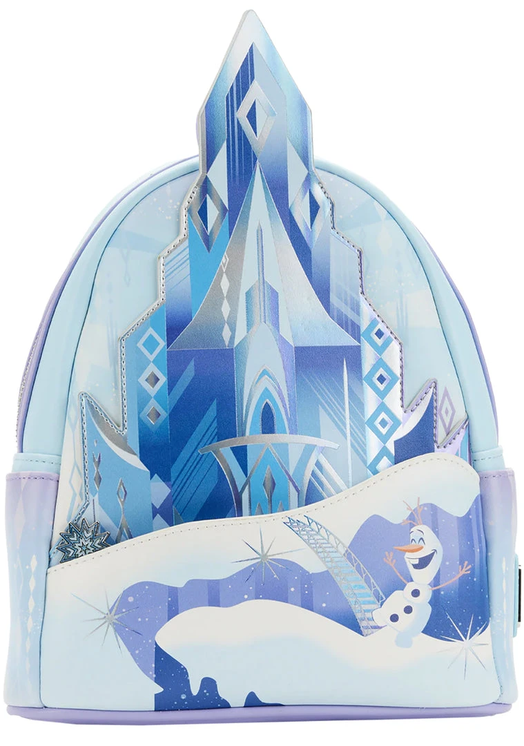 Loungefly X Disney Frozen Princess Castle Mini Backpack New