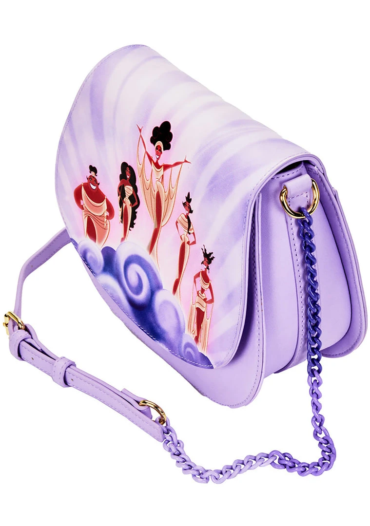 Loungefly New X Disney Hercules Muses Cloud Crossbody Bag