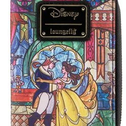 Loungefly X Disney Beauty & The Beast Belle Castle Series Zip Around Wallet