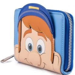 Loungefly X Disney Wreck-It Ralph Fix-It Felix Zip Around Wallet Tea Room Cinema