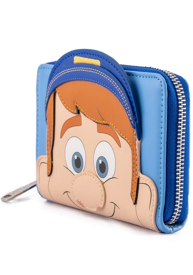 Loungefly X Disney Wreck-It Ralph Fix-It Felix Zip Around Wallet Tea Room Cinema