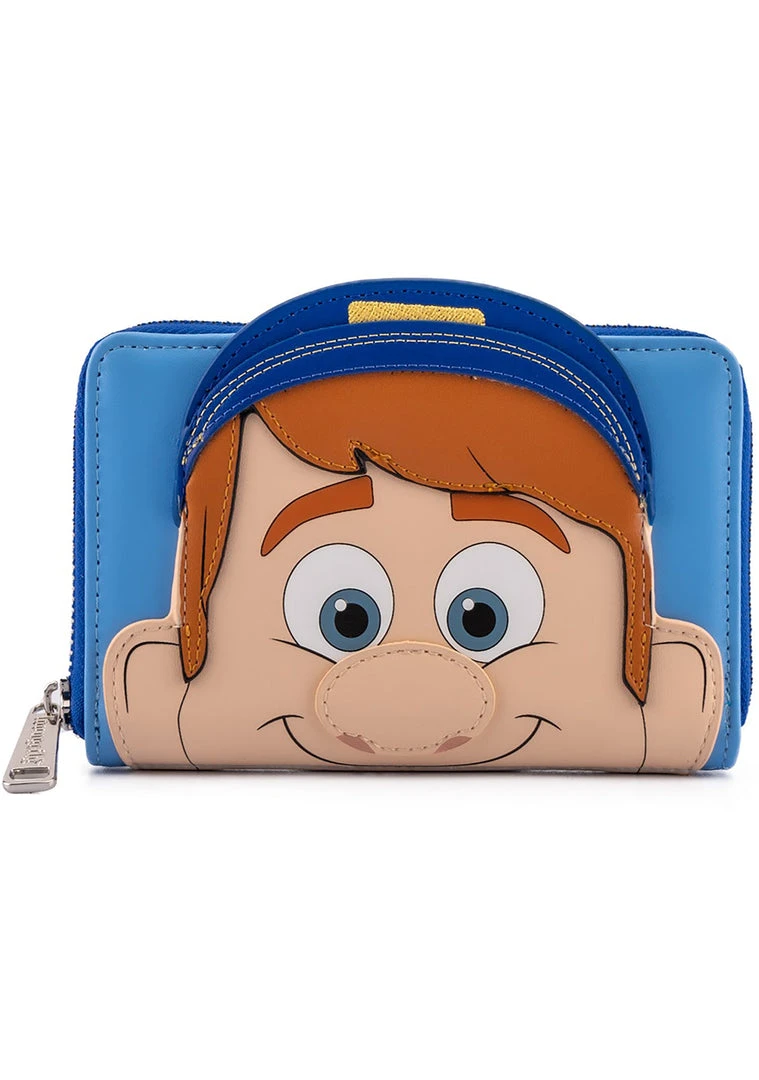 Loungefly X Disney Wreck-It Ralph Fix-It Felix Zip Around Wallet Tea Room Cinema