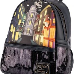 Loungefly World Tour X Harry Potter Diagon Alley Sequin Mini Backpack