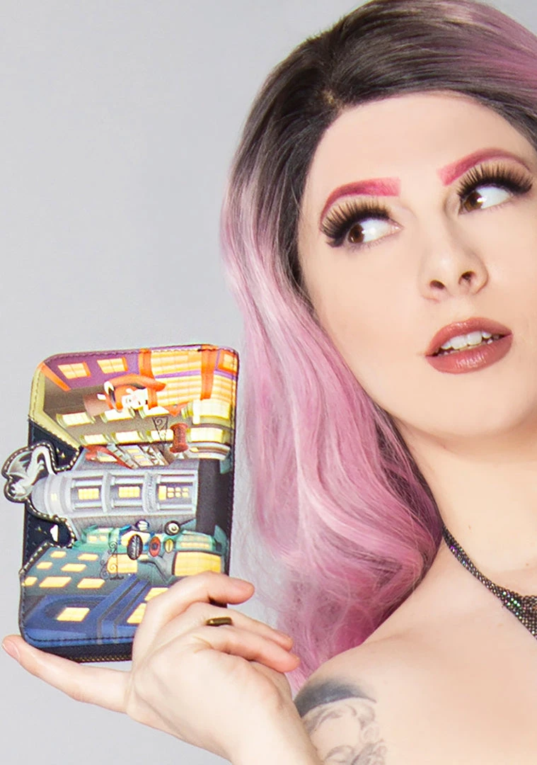 Loungefly World Tour X Harry Potter Diagon Alley Zip Around Wallet