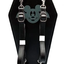 Loungefly X LASR Exclusive Disney Count Mickey Coffin Convertible Crossbody Bag