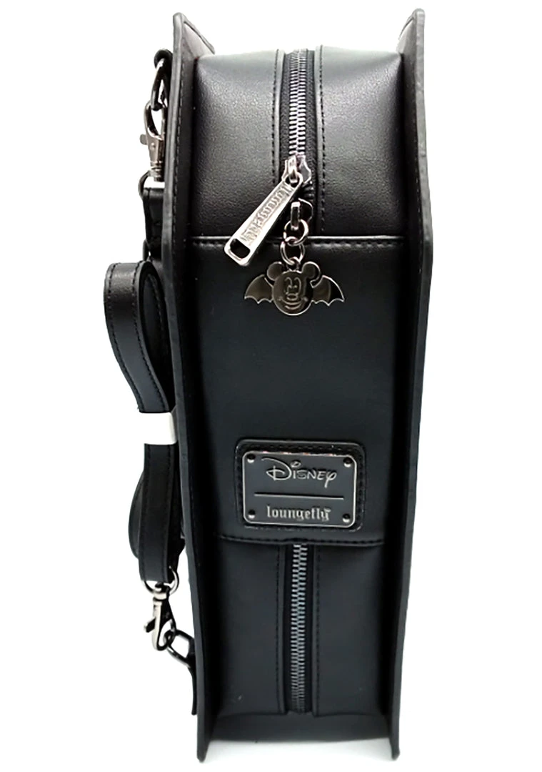 Loungefly X LASR Exclusive Disney Count Mickey Coffin Convertible Crossbody Bag