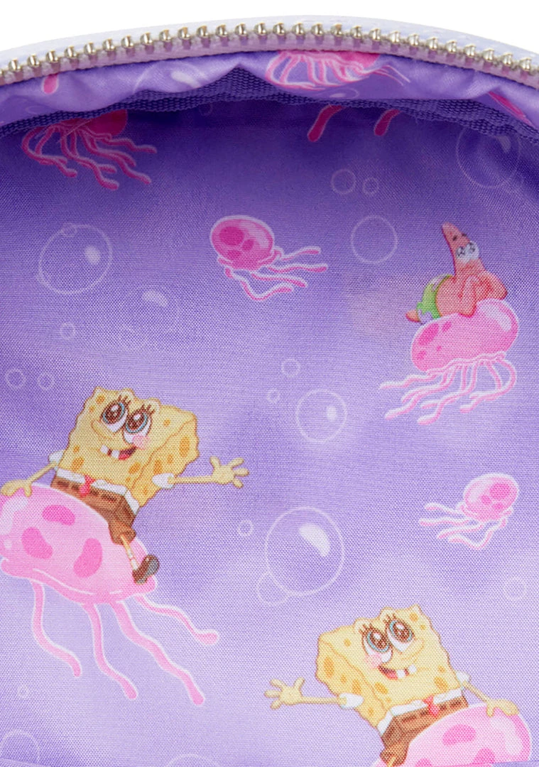 Loungefly X Nickelodeon Spongebob Pastel Jellyfishing Mini Backpack New