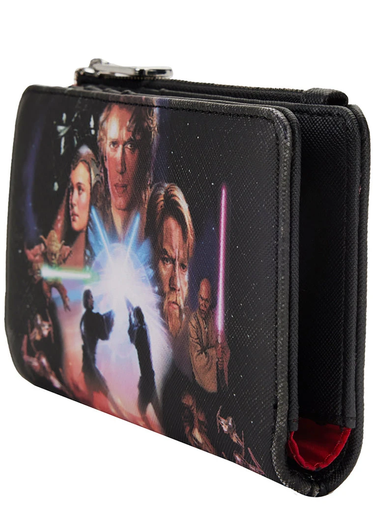 Loungefly X Star Wars Prequel Trilogy Flap Wallet