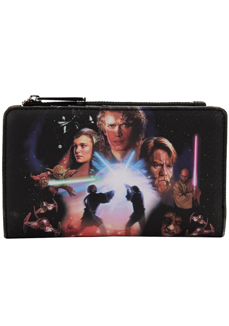 Loungefly X Star Wars Prequel Trilogy Flap Wallet