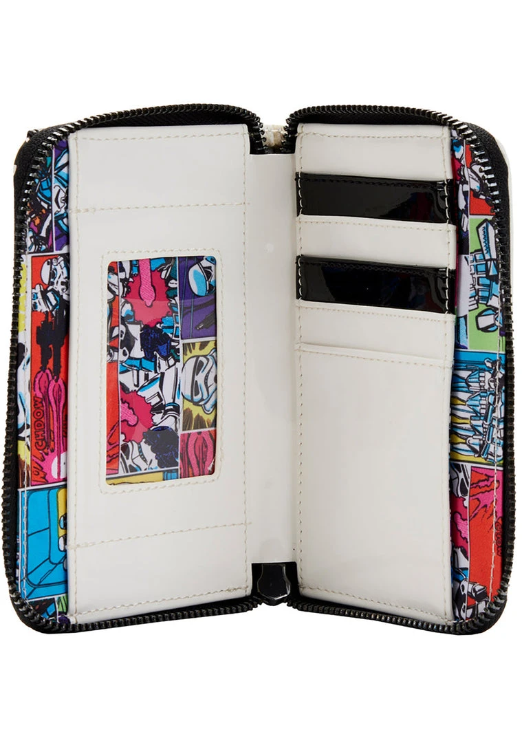 Loungefly X Star Wars Stormtrooper Lenticular Zip Around Wallet