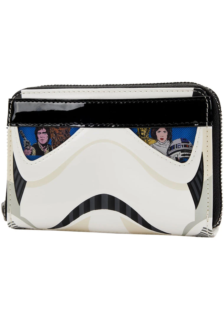 Loungefly X Star Wars Stormtrooper Lenticular Zip Around Wallet