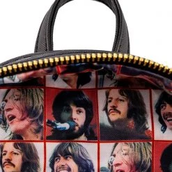 Loungefly X The Beatles Let It Be Vinyl Record Mini Backpack World Tour