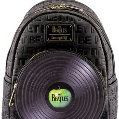 Loungefly X The Beatles Let It Be Vinyl Record Mini Backpack World Tour