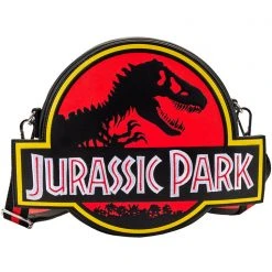 Loungefly X Universal Jurassic Park Logo Crossbody Bag New