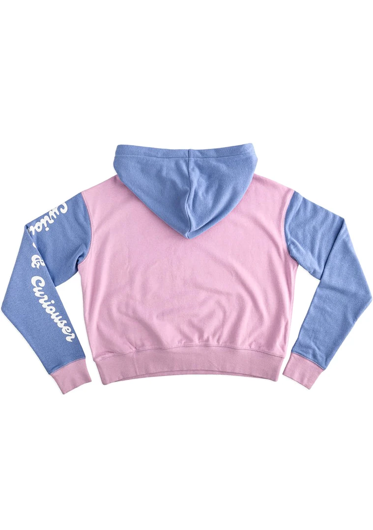 Loungefly X Disney Alice Rabbit Hole Crop Hoodie