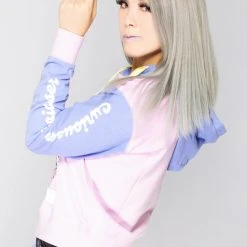 Loungefly X Disney Alice Rabbit Hole Crop Hoodie