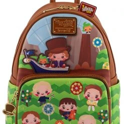 Loungefly X Willy Wonka And The Chocolate Factory 50th Anniversary Mini Backpack Mad World