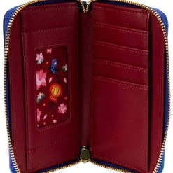Loungefly X Disney Mulan Castle Zip Around Wallet New