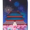 Loungefly X Disney Mulan Castle Zip Around Wallet New