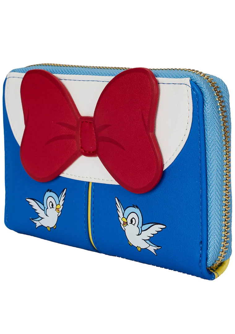 Loungefly New X Disney Snow White 85th Anniversary Cosplay Zip Around Wallet