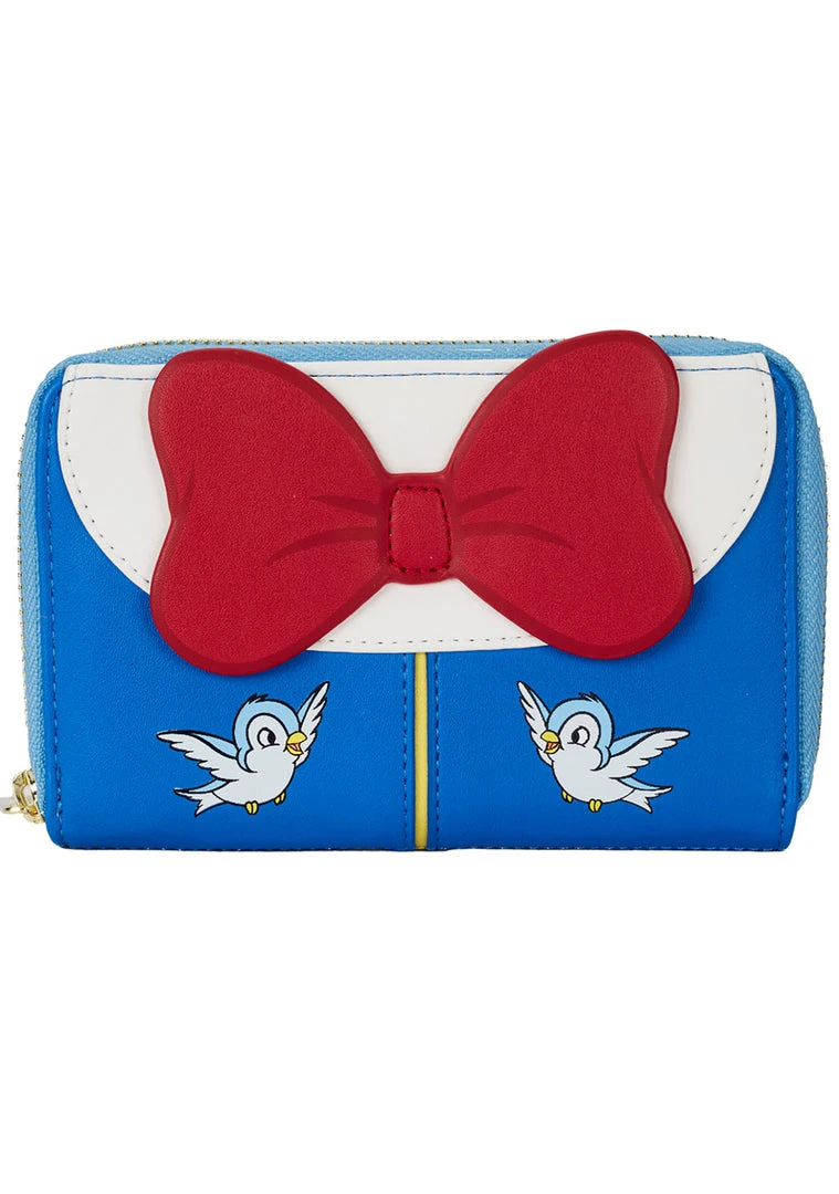 Loungefly New X Disney Snow White 85th Anniversary Cosplay Zip Around Wallet