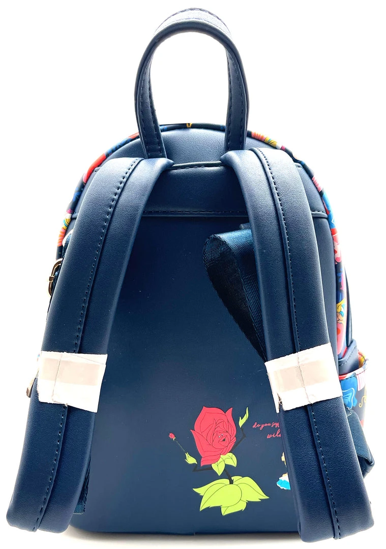 Loungefly X LASR Exclusive Disney Alice In Wonderland Golden Afternoon AOP Mini Backpack