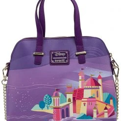Loungefly The Great Fantastic X Disney Ariel Castle Collection Crossbody Bag