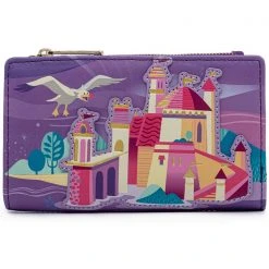 Loungefly X Disney Ariel Castle Collection Flap Wallet The Great Fantastic