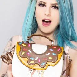 Loungefly X Disney Chip And Dale Donut Snatcher Crossbody Bag Tea Room Cinema