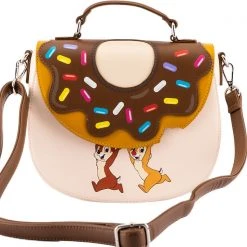 Loungefly X Disney Chip And Dale Donut Snatcher Crossbody Bag Tea Room Cinema