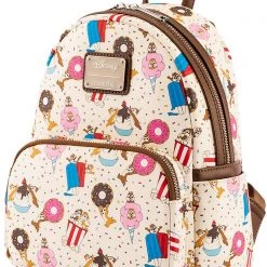 Loungefly X Disney Chip And Dale Sweet Treats AOP Mini Backpack Tea Room Cinema
