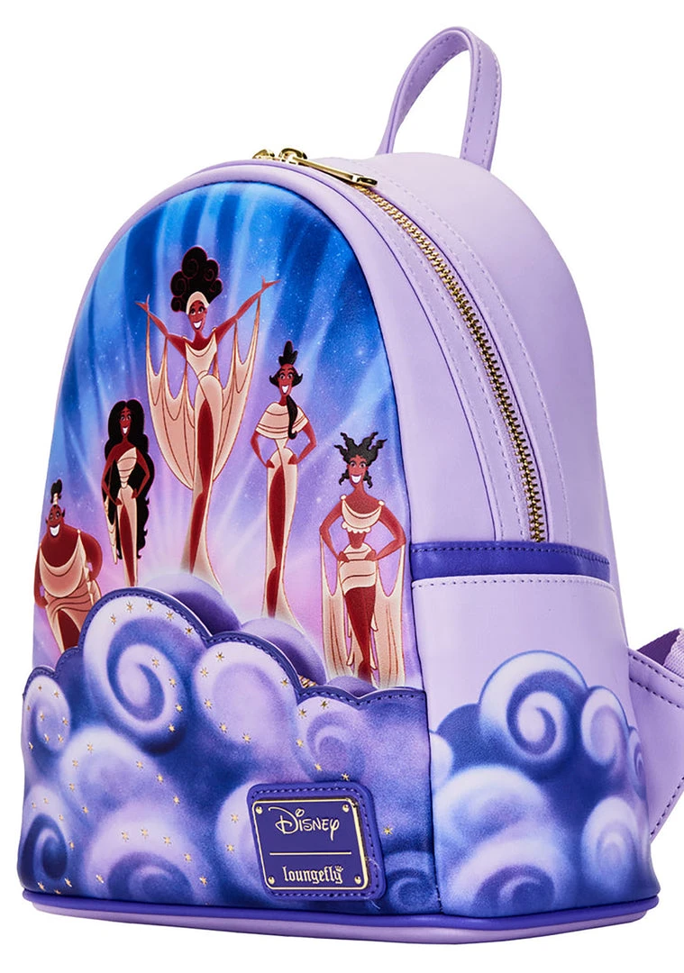 Loungefly New X Disney Hercules Muses Cloud Mini Backpack