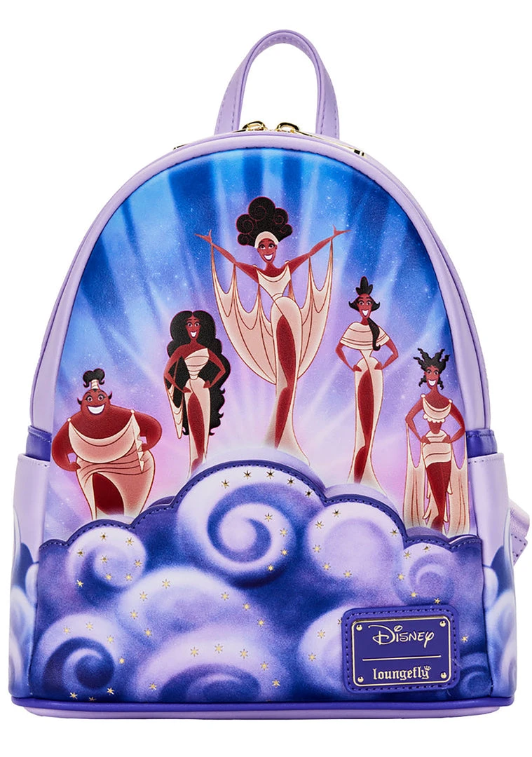 Loungefly New X Disney Hercules Muses Cloud Mini Backpack