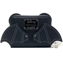 Loungefly New X LASR Exclusive Disney Mickey Bat Zip Wallet