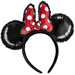 Loungefly X Disney Minnie Mouse Red Bow Balloon Ears Headband