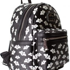 Loungefly X LASR Exclusive Disney Totally Batty Mickey Bat AOP Mini Backpack New