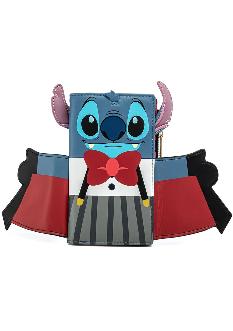 Loungefly X Disney Vampire Stitch Bowtie Wallet